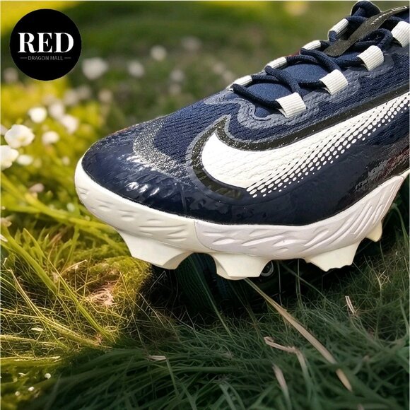 Nike Alpha Huarache Elite 4 Baseball Cleats Blue FN7221-401 - Men\'s Size 13.5 main image 9